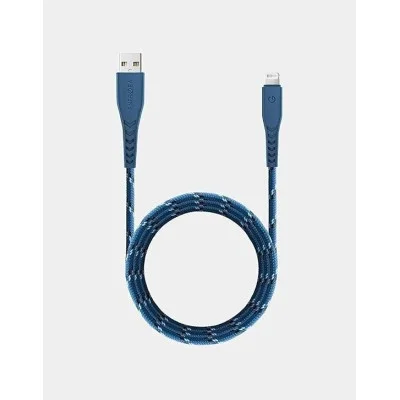 ENERGEA NYLOFLEX CABLE, CHARGE AND SYNC TOUGH LIGHTNING C89 MFI 1.5M &ndash; BLUE